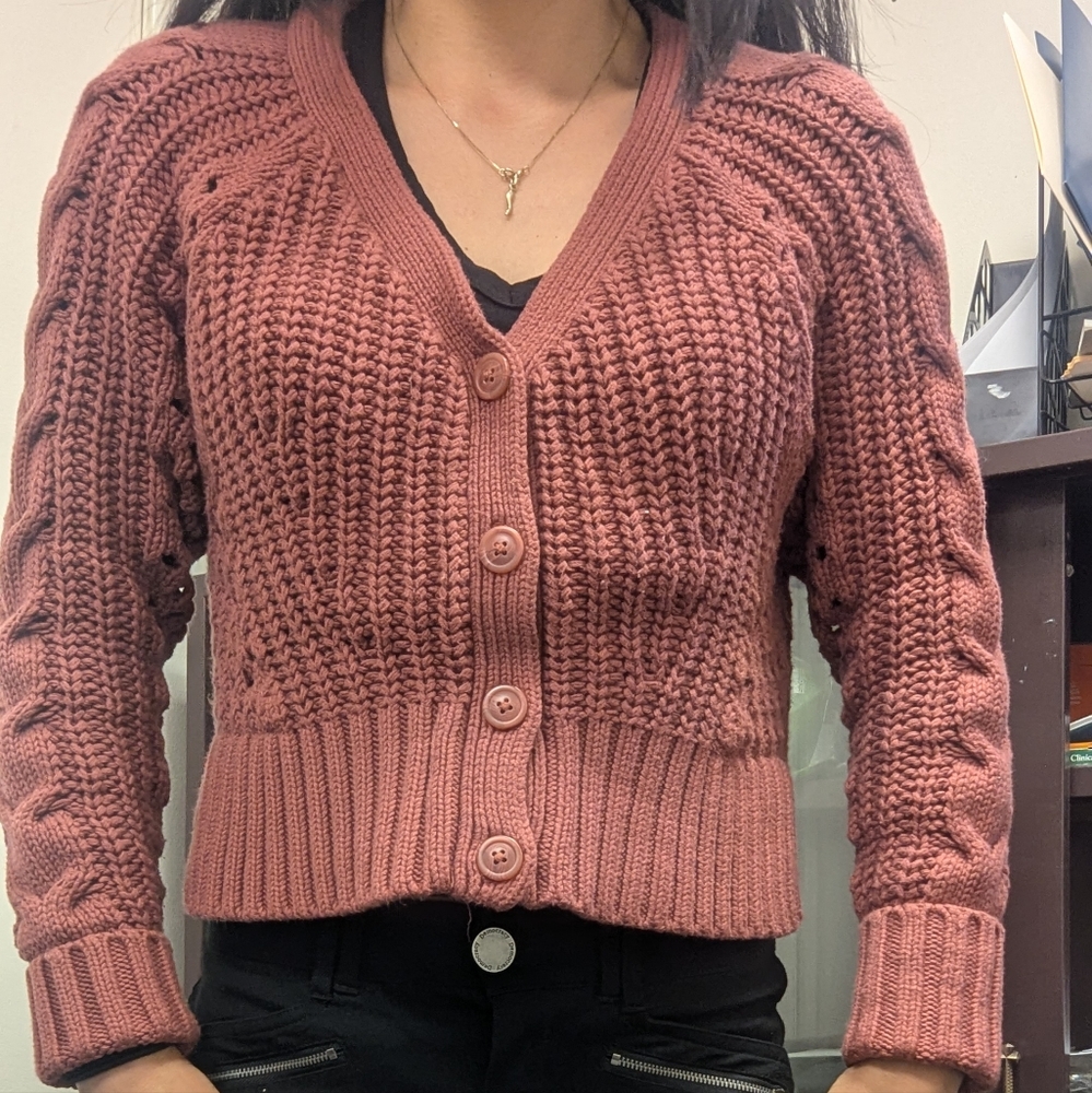 knit cardigan abercrombie &fitch